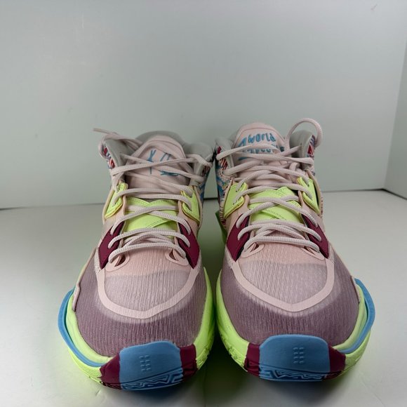 Nike Kyrie Infinity "1 World 1 People" Mens Size 12 Pink Volt Blue CZ0204-600 - Picture 11 of 11